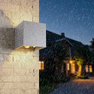 12W Cube Motion Sensor High Quality LED Wall <strong>Light</strong> 12W <strong>White</strong> Adjustable <strong>Outdoor</strong> Ip65 Waterproof for Indoor Living Room - Product Image 4
