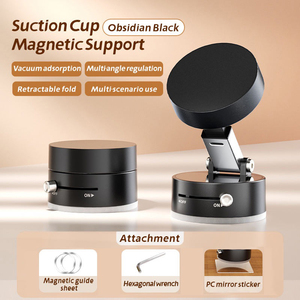 Specchio da doccia magnetico estensibile a doppia faccia con <span class=keywords><strong>supporto</strong></span> magnetico a ventosa potente per tutti i telefoni, tutti i modelli supportati - Product Image 2