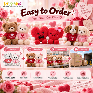Peluches Personalizados de Parejas con Temática de Comida, Juguetes Suaves y Divertidos para el Día de San Valentín, Tiendas de Estilo de Vida, Regalos para Comercio Electrónico y Minoristas - Product Image 5