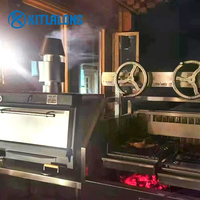 Kitlalong – équipement de cuisine commerciale, meilleure vente, four à bois, grill à Steak, four à charbon à deux roues