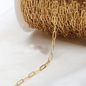 สร้อยคอโซ่ทองเหลืองชุบทองขายส่งจากประเทศจีน - Product Image 5