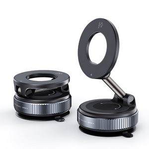 Strong Magnets <b>Extend</b> Car Mobile Stand 360 Rotating Car Mobile Phone Holder Magnetic Vacuum Suction Car Phone Holder - Product Image 1