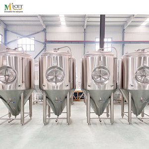 Micet ถังหมักเบียร์1200L 1000L งานฝีมือถังหมัก304สแตนเลสถังหมักไอโซบาริคทำความเย็น - Product Image 2