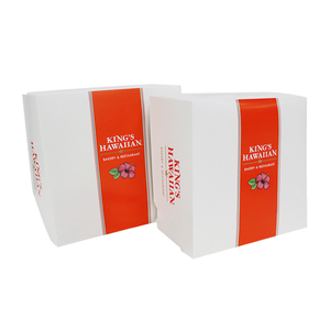 Haute Qualité Personnalisé blanc carte papier Boîtes À Gâteaux bon marché - Product Image 3