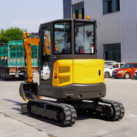 New 3.5 Ton Kubota Excavators Machine Mini Excavators 2.5 Ton 3 Ton Micro Digger for Sale