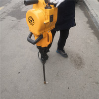 Perceuse à roche à combustion interne portable YN27C, petite machine de forage manuelle pour l'exploitation minière