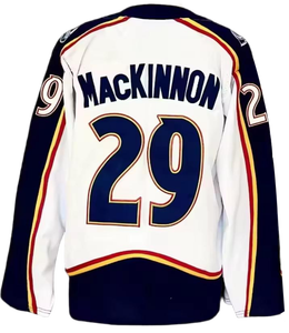 Camisetas de Hockey sobre Hielo de Colorado para Hombre 2026, Cosidas # 29 Nathan MacKinnon # Camiseta Deportiva de Poliéster Bordada con el Número 8 de Cale Makar, de Secado Rápido y Transpirable - Product Image 5
