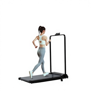 Tapis roulant électrique pliable pour économiser de l'espace, machine de course avec absorption des chocs pour la salle de sport à domicile, entraînement <span class=keywords><strong>cardio</strong></span> pour petites surfaces - Product Image 1