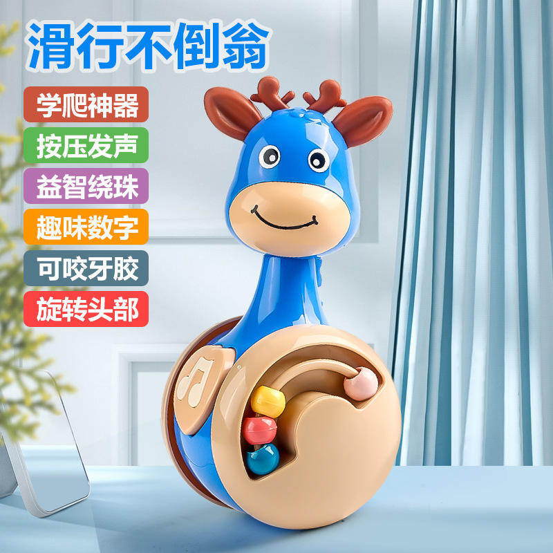 Vaso deslizante ciervo azul B65