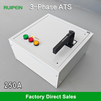 Boîte de distribution industrielle RUIPEIN 630A/500A avec commutateur de transfert automatique/manuel triphasé (ATS/MTS) avec 12 prises 400V IP20