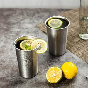 Mug en acier inoxydable à paroi simple personnalisable, petit gobelet à shot, tasse à bière pour les fêtes, pour l'eau et les boissons - Product Image 6