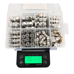 Meilleur <span class=keywords><strong>prix</strong></span>, raccords pneumatiques professionnels robustes, plaqués nickel, connecteurs rapides pour tuyau <span class=keywords><strong>d</strong></span>'air PU de 4/6/8/10/12 mm - Product Image 2