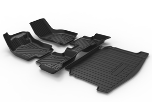 <span class=keywords><strong>Tappetini</strong></span> Auto Personalizzati in Moquette, Set da <span class=keywords><strong>4</strong></span> Pezzi per Volkswagen <span class=keywords><strong>Golf</strong></span> 6, <span class=keywords><strong>Golf</strong></span> 7, <span class=keywords><strong>Golf</strong></span> 8 - Product Image 2