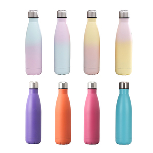 Botella de Agua Térmica Aislada de Acero Inoxidable de Doble Pared de 500 ml con Logotipo - Product Image 2