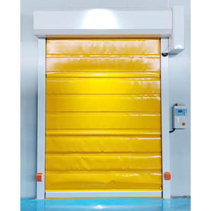 Puerta Rápida para Cuarto Frío con Persianas Eléctricas, Bolsa de Aire y Riel Guía, Puerta Enrollable de Alto Rendimiento para Cámaras Frigoríficas - Product Image 4
