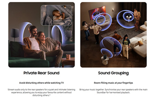 ระบบ<span class=keywords><strong>ลำโพง</strong></span>โฮมเธียเตอร์ Samsung HW-Q930F, <span class=keywords><strong>ซาวด์</strong></span><span class=keywords><strong>บาร์</strong></span>สมาร์ทโฮมซีเนม่า Q-series รุ่น HW-Q930F ระบบเสียง 9.1.4 แชนแนล พร้อมซับวูฟเฟอร์และลำโพงหลัง - Product Image 6