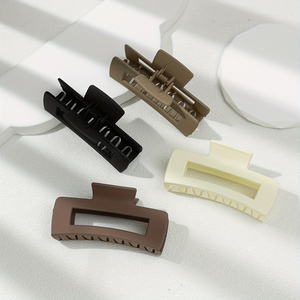 Juego de 4 Horquillas para el Cabello de Diseño Simple y Popular, Forma Geométrica de Lujo Ligero, Horquillas para Mujer con Estilo, Joyería de Moda al por Mayor - Product Image 5