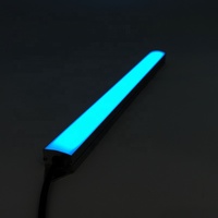Barre lumineuse LED RVBIC adressable pleine couleur étanche IP68 12V CC avec télécommande, profil en alliage d'aluminium, longueur personnalisable