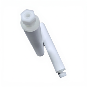 Machine d'aspiration de poudre sous vide avec filtre en PE fritté poreux pour réservoir sous pression, cartouche de tube filtrant, taille de pores 0,3-50 µm, débit 500 L/heure - Product Image 1