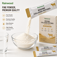 Collagène bovin premium en poudre, sachet individuel, mélange de boisson instantanée au collagène, fournisseur en gros OEM