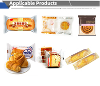 Máquina Envolvedora Automática de Película Superior con Sistema de Alimentación Automática para Empaque de Galletas, Bizcochos y Productos de Panadería