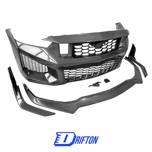 Paraurti Anteriore DarkHorse SC Style in Fibra di Carbonio Secca per Ford Mustang Gen7 S650 2024 2025 2026 <span class=keywords><strong>2027</strong></span> - Product Image 1