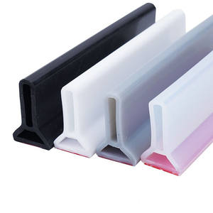 Selbstklebende Duschschwelle Gummi Badezimmer Silikon Wasserstopper Damm Barriere - Product Image 1