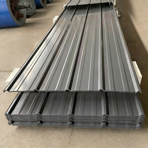 Tôles d'acier galvanisé ondulées, tôles d'acier prépeintes Galvalume, tôles <span class=keywords><strong>de</strong></span> toiture pour la décoration des bâtiments - Product Image 3