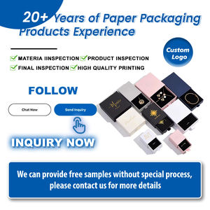 شعار مخصص فاخر غطاء منزلق صلب من الورق المقوى تغليف هدايا صندوق درج صغير مع شريط لمستحضرات التجميل والشموع والمجوهرات - Product Image 5
