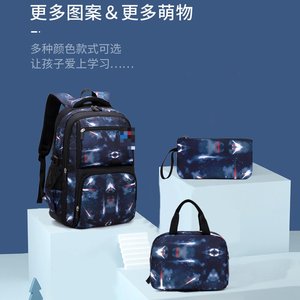 Mochila Escolar con Diseño de Cielo Estrellado, Lonchera y Estuche para Lápices, Juego de Tres Piezas, Mochila Ligera Personalizada - Product Image 6