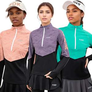 Ropa deportiva de protección solar avanzada con espalda de malla y ajuste Delgado elaborado para el rendimiento del yoga por mujeres - Product Image 6