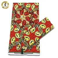African Printed Fabric, Java Batik, Cotton for Wax Cloth