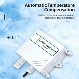 CODA CDW-12A Yüksek Hassasiyetli Dış Mekan NDIR <span class=keywords><strong>CO2</strong></span> Gaz Sensörü 4-20mA 0-5V RS485 Çıkışlı Hava Kalitesi İzleme Cihazı - Product Image 2