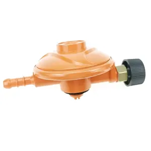 Regulador de cilindro de Gas propano ajustable, regulador de presión de Gas Natural GLP, regulador de Gas de cocina de seguridad, 6kg, JG