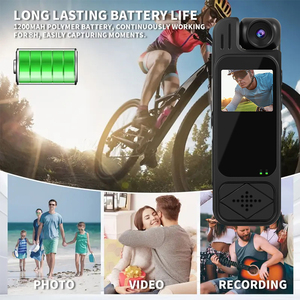 OEM 1080P/2K/4K Action <b>Digital</b> <b>Camera</b> 180 Degrees Rotate Wifi Transmission Record Lightweight Portable Sport Motion Cameras - Product Image 4