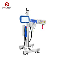 Bois Acrylique Cuir Gavo CO2 Laser Marquage Machine De Gravure Encodeur Laser pour Carton Bouteille Câble Tube Convoyeur Ligne Marquage