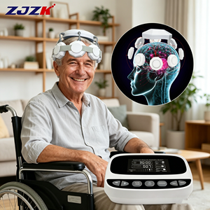 Stimulateur <span class=keywords><strong>Magnétique</strong></span> Transcrânien (RTMS) Certifié CE ZJZK 15mT – Appareil de <span class=keywords><strong>Stimulation</strong></span> Cérébrale pour l'Autisme, les Acouphènes, le TDAH et les Troubles Cérébraux - Product Image 1