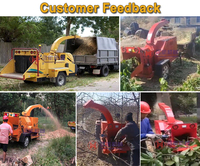 Broyeur de bois, déchiqueteur d'arbres, broyeur de branches, broyeur de bois, broyeur de sciure de bois, déchiqueteur de palettes, machine à broyer le bois