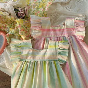 Vestito da spiaggia di cotone per bambini 2025 nuovi abiti da ballo per ragazze - Product Image 6