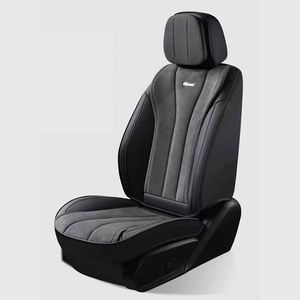 ชุดหุ้มเบาะรถยนต์หนัง Napa สีเบจหรูหรา แบบสั่งทำพิเศษ 5 ชิ้น - Product Image 6