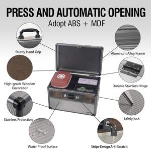 Free sample Black PP Material Dustproof Equipment Carrying Tool Storage Case Lined Shockproof Foam <b>Rugged</b> IP67 Hard <b>Plastic</b> Case - Product Image 3