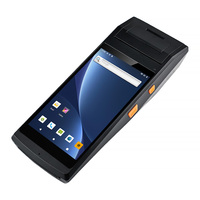 PDA tout-en-un personnalisé de 5,5 pouces avec imprimante 58 mm, lecteur de codes-barres et RFID LF 125 kHz/134,2 kHz