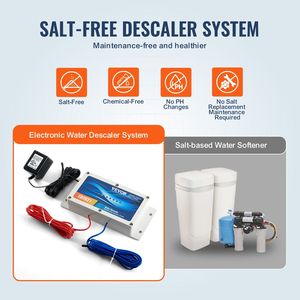Sistema descalcificador de agua para el hogar electrónico DB Electrodomésticos de tratamiento de agua sin sal para toda la casa - Product Image 5