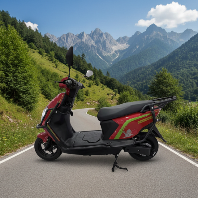 60V 350W 14" Brushless Removable Battery Lead Acid Mini Hybrid Electric City Bike