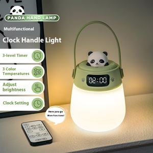 Tùy Chỉnh Hiện Đại 24 Giờ Kỹ Thuật Số Đồng Hồ Thời Gian Với Hangable LED Ánh Sáng Ban Đêm Đèn Trẻ Em Trẻ Em Phòng Ngủ Đầu Giường Phim Hoạt Hình Dễ Thương Đồng Hồ - Product Image 6