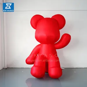 Inflatable Cartoon Red Bear Inflatable Cartoon Bear Character Mascot Customization Inflatable Sculpture