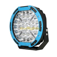 Phare LED de conduite 4x4 super lumineux 155W 14000 Lumens à faisceau spot 9 pouces, boîtier en aluminium, ajustement universel pour voitures, état neuf
