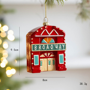 Decoraciones para árboles de Navidad hechas a mano de primera calidad, adornos colgantes de estilo Vintage para decoración de eventos de fiesta en casa de Navidad - Product Image 6