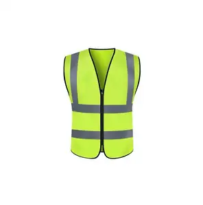 High Quality Hi Vision Reflector Jacket Reflective Safety Vest With Custom Logo worker government sanitation worker
