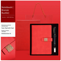 Coffret Cadeau d'Entreprise Personnalisé : Carnet de Notes Promotionnel et Journal d'Affaires sur Mesure